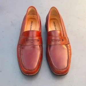 JOHNSTON MURPHY Men\'s Ainsworth Penny 20-7796 Mahogany Johnston & Murphy | Shoes | Johnston Murphy Mens Ainsworth  main image 4